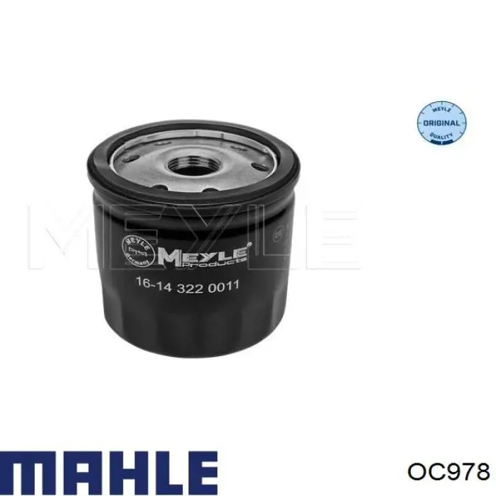 OC978 Mahle Original filtro de óleo
