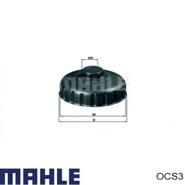 Съемник масляного фильтра Mahle Original OCS3 цена, от 20.06 USD
