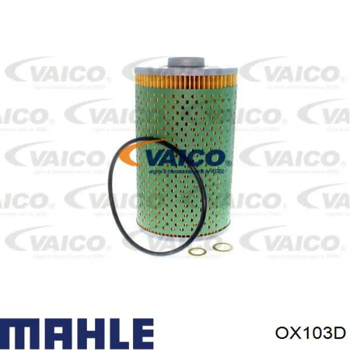 Масляный фильтр OX103D Mahle Original