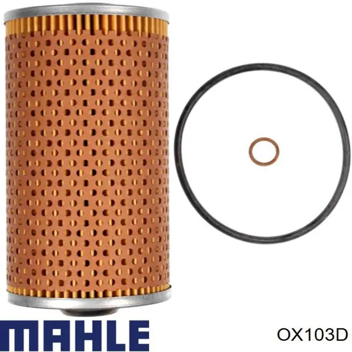 Масляный фильтр OX103D Mahle Original