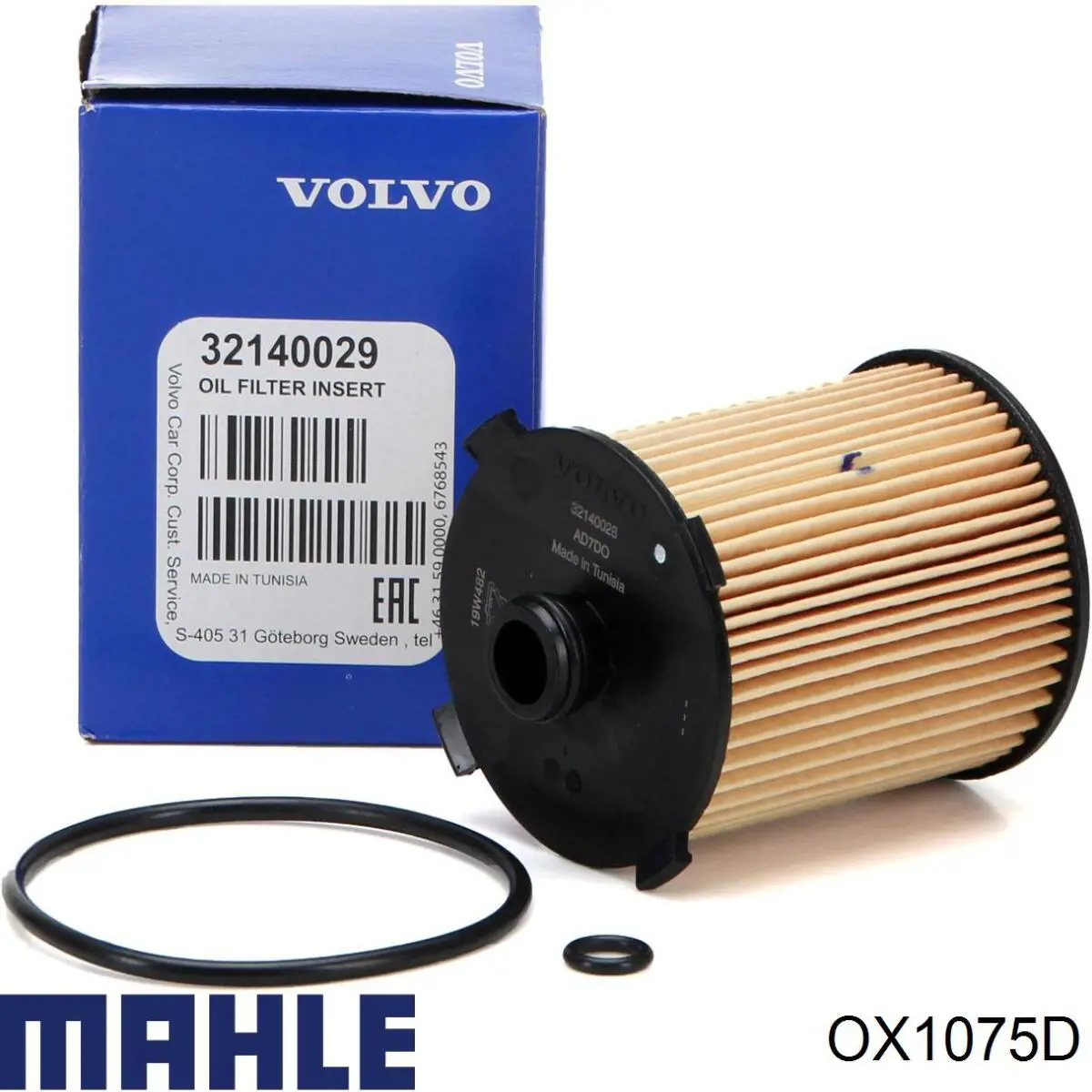 Filtro de aceite OX1075D Mahle Original