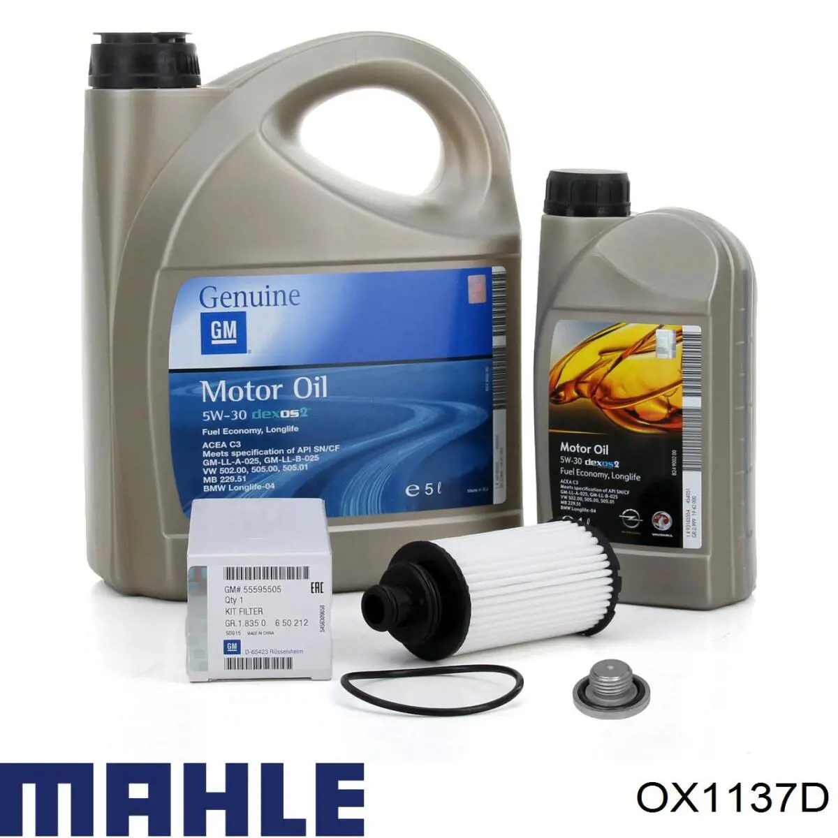 Масляный фильтр OX1137D Mahle Original