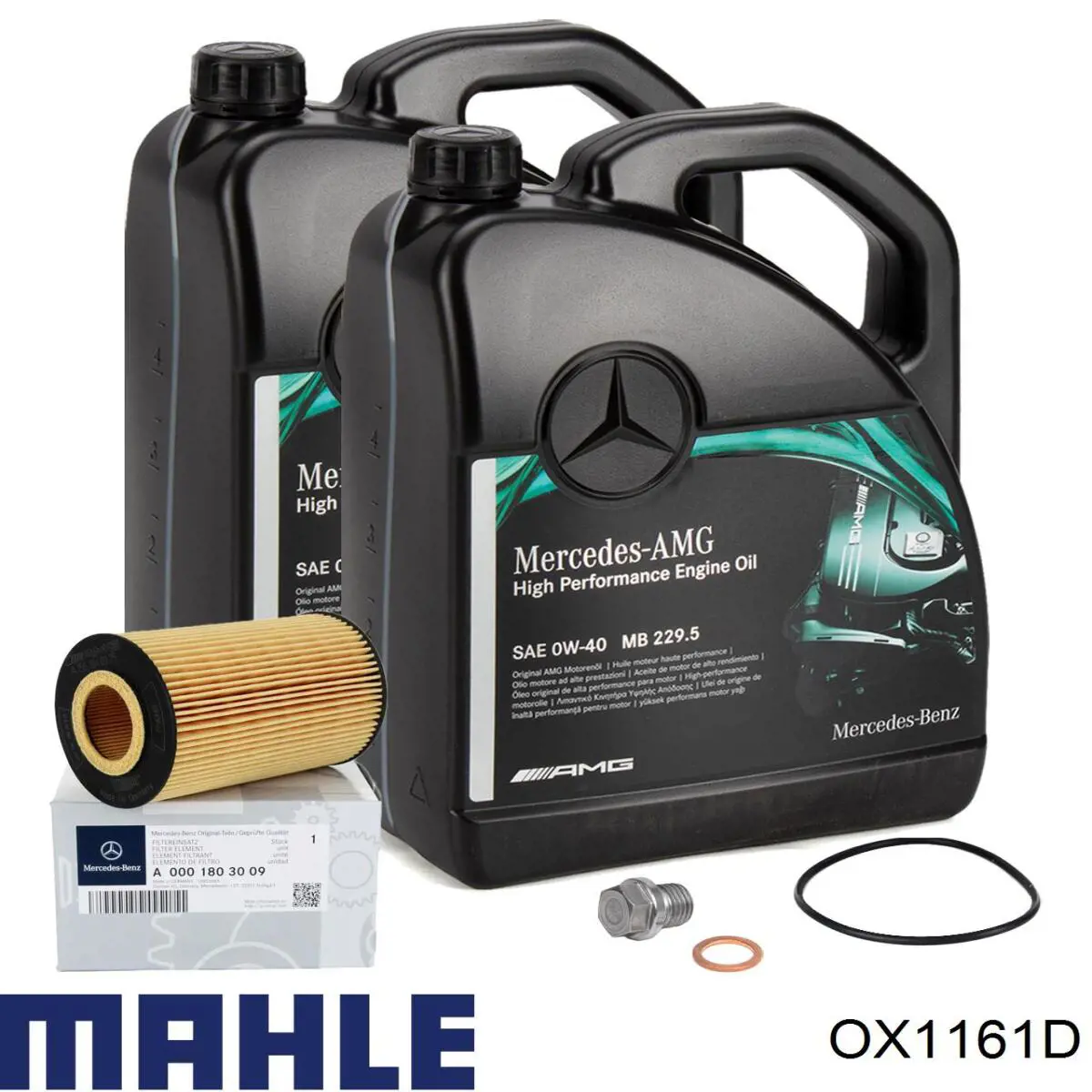 Filtro de aceite OX1161D Mahle Original