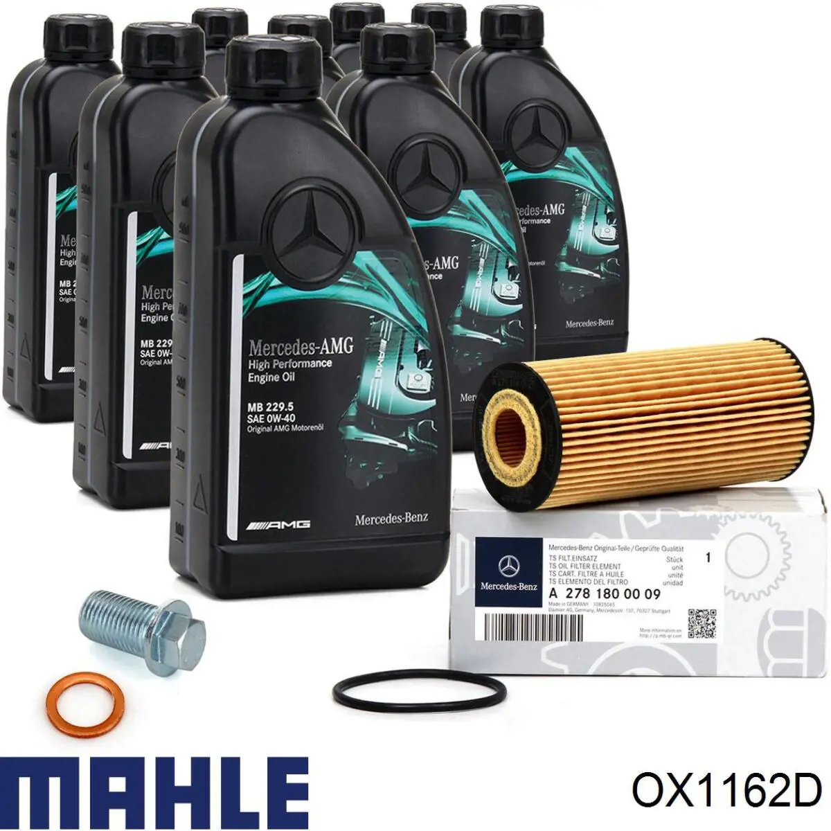 Купить OX1162D Mahle Original Фильтр центробежный очистки масла