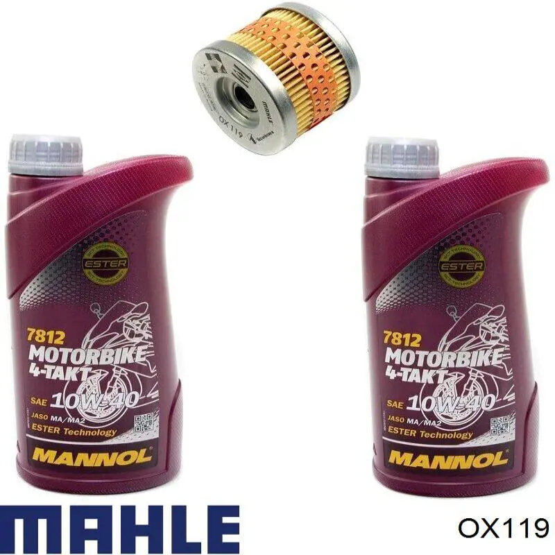 Фильтр очистки масла центробежный Mahle Original OX119 цена, от 7.78 USD