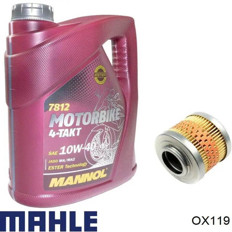 Купить OX119 Mahle Original Фильтр центробежный очистки масла