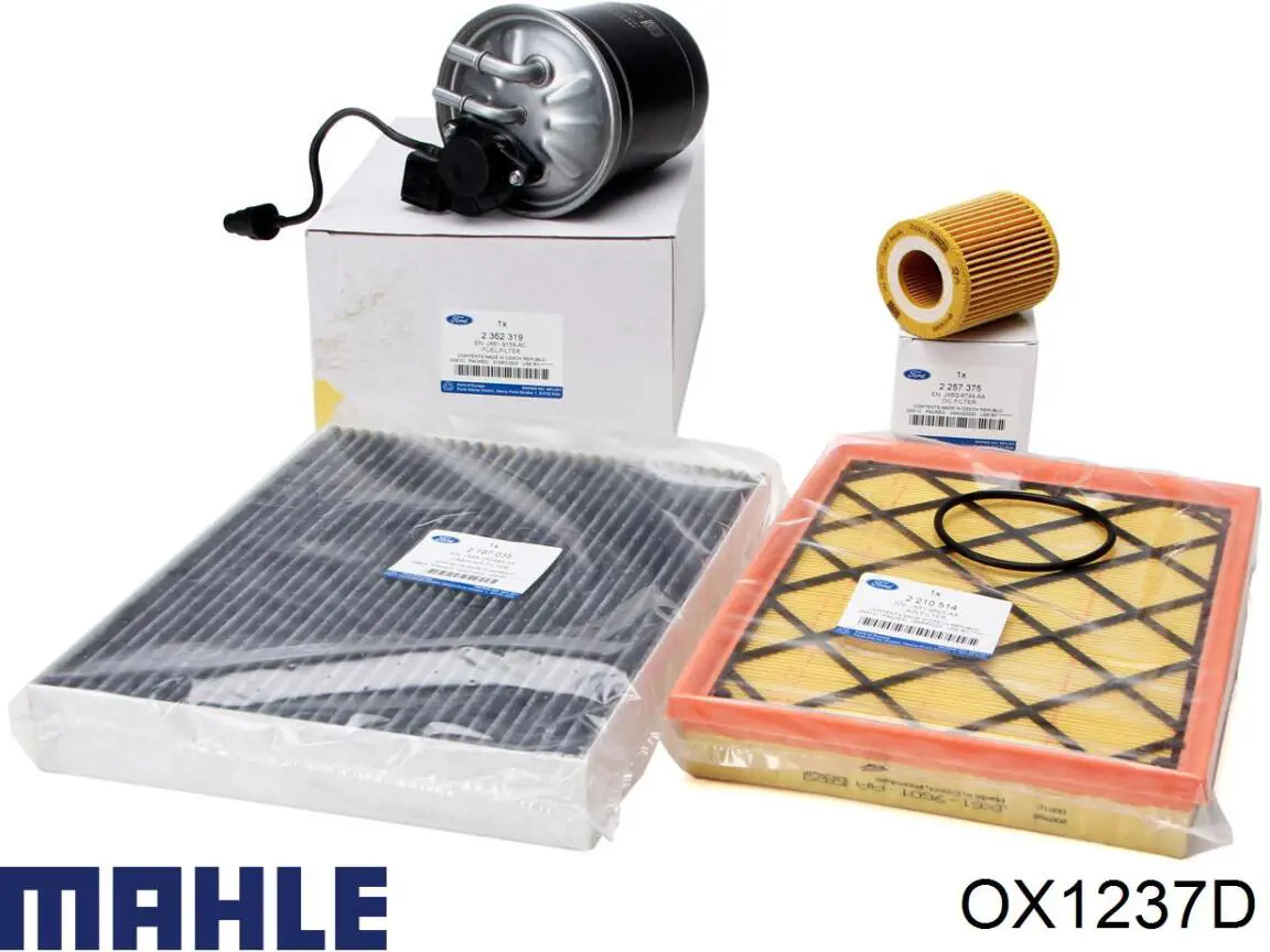 Фильтр очистки масла центробежный Mahle Original OX1237D цена, от 7.70 USD