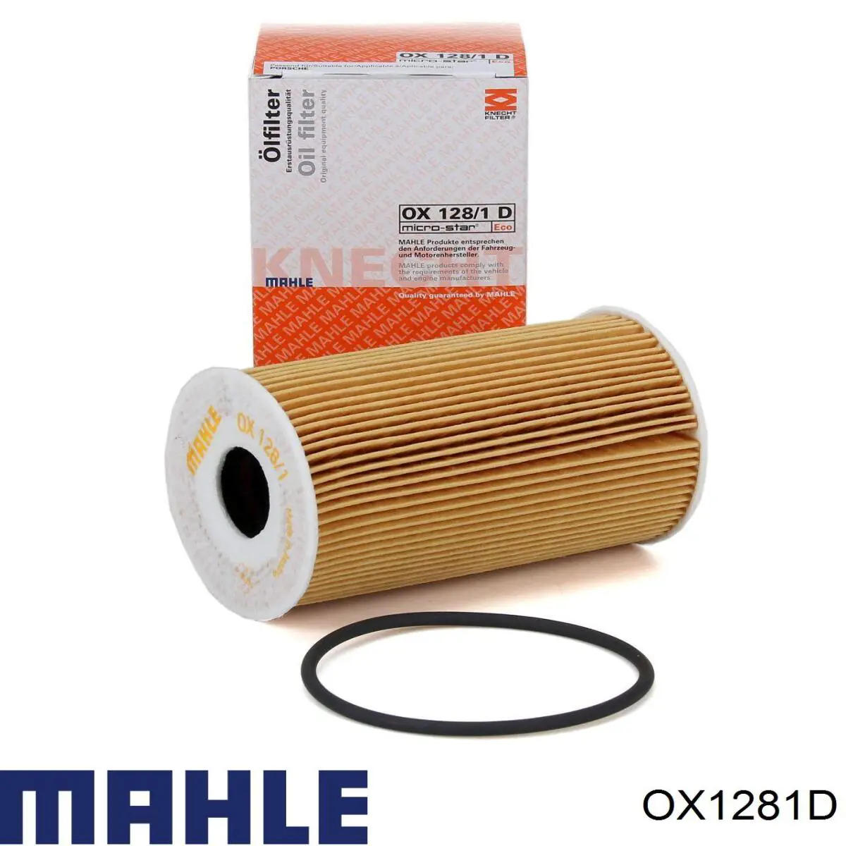OX1281D Mahle Original масляный фильтр