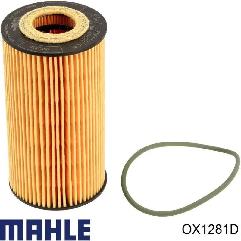 Масляный фильтр OX1281D Mahle Original