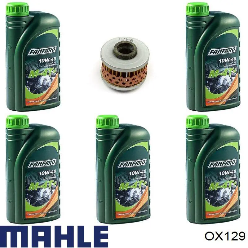 Фильтр очистки масла центробежный Mahle Original OX129 цена, от 5.73 USD
