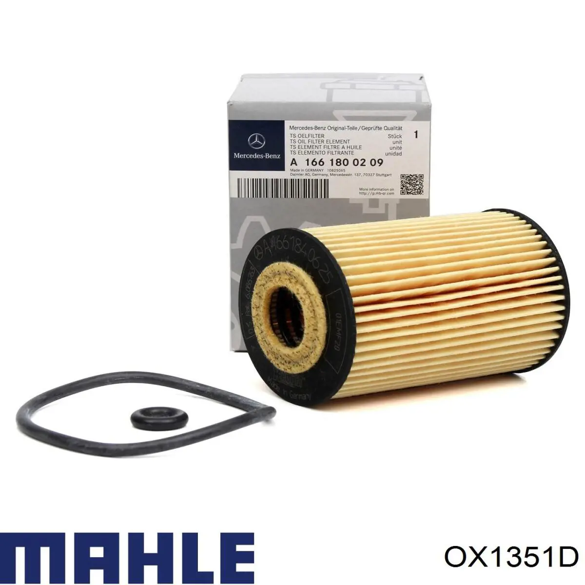 OX1351D Mahle Original масляный фильтр