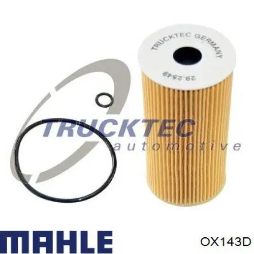 OX143D Mahle Original Масляный фильтр двигателя