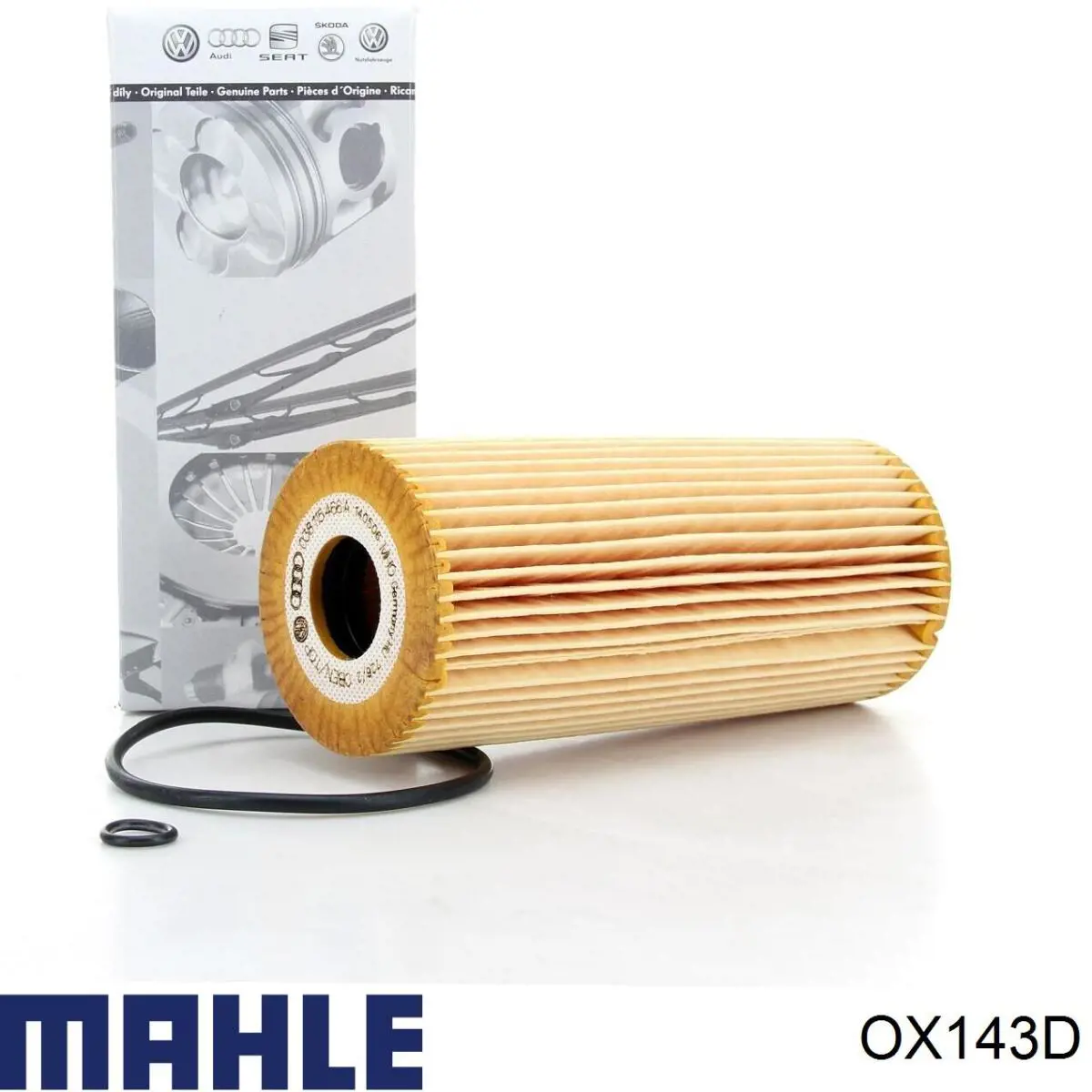 Масляный фильтр OX143D Mahle Original