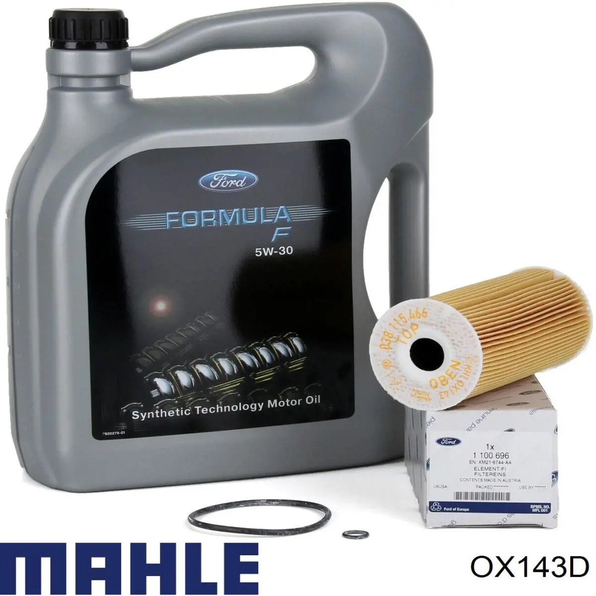 Фильтр очистки масла центробежный Mahle Original OX143D цена, от 5.19 USD