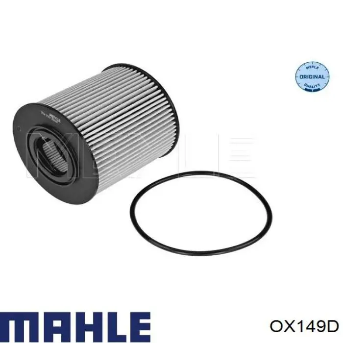 Масляный фильтр OX149D Mahle Original