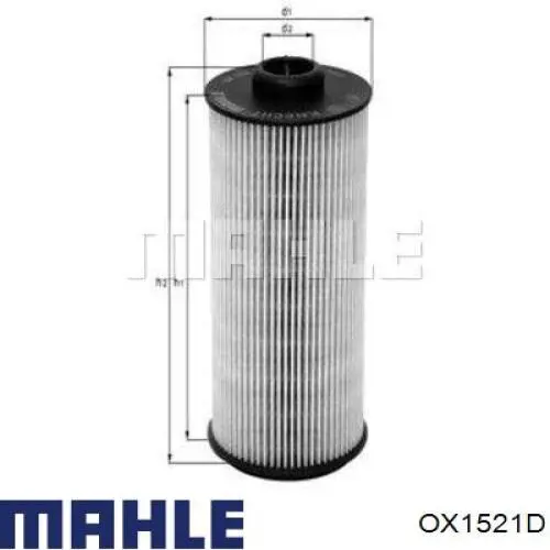Filtro de aceite OX1521D Mahle Original