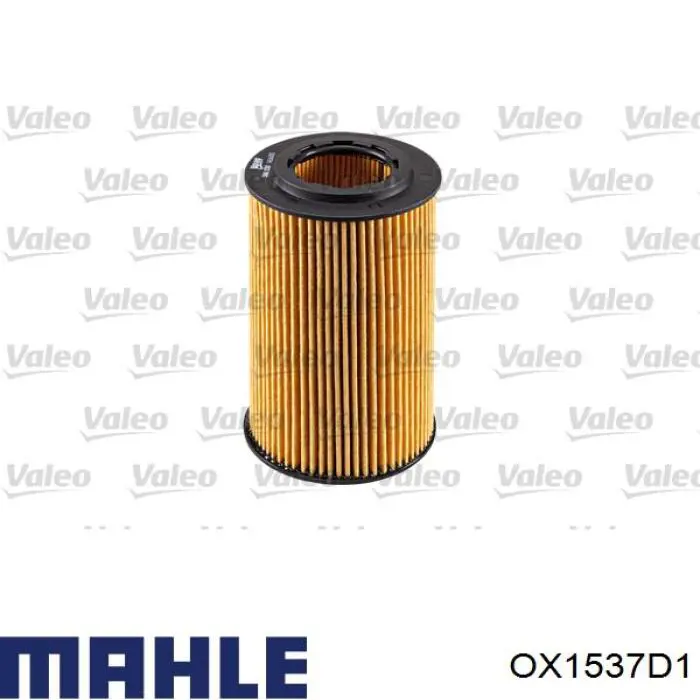 Масляный фильтр OX1537D1 Mahle Original