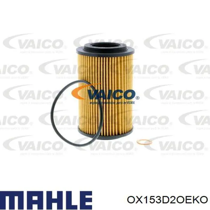 Масляный фильтр OX153D2OEKO Mahle Original