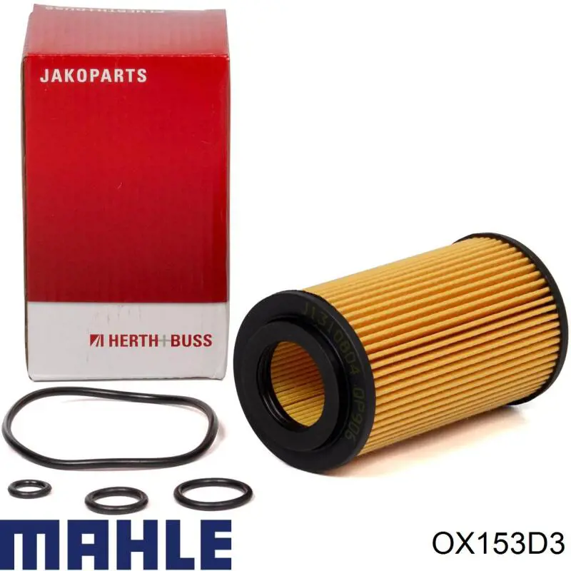 Filtro de aceite OX153D3 Mahle Original