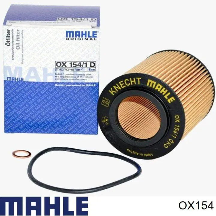 OX154 Mahle Original масляный фильтр