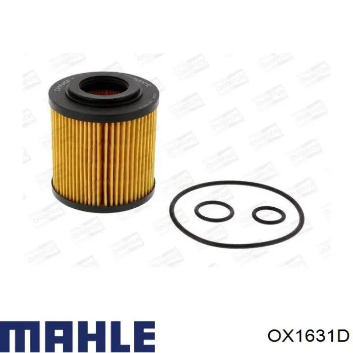 Купить OX1631D Mahle Original Фильтр центробежный очистки масла