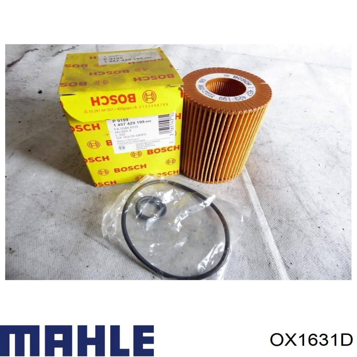 Масляный фильтр OX1631D Mahle Original