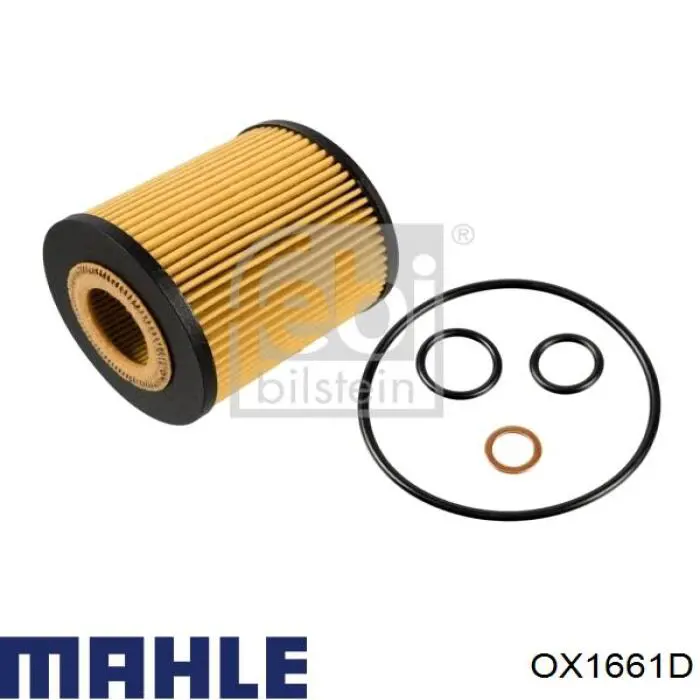 Фильтр очистки масла центробежный Mahle Original OX1661D цена, от 7.35 USD