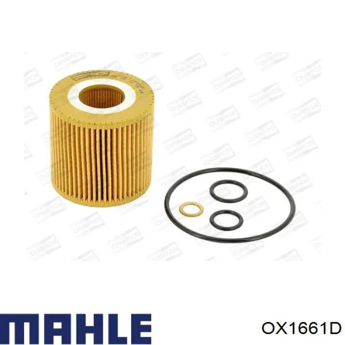 Купить OX1661D Mahle Original Фильтр центробежный очистки масла