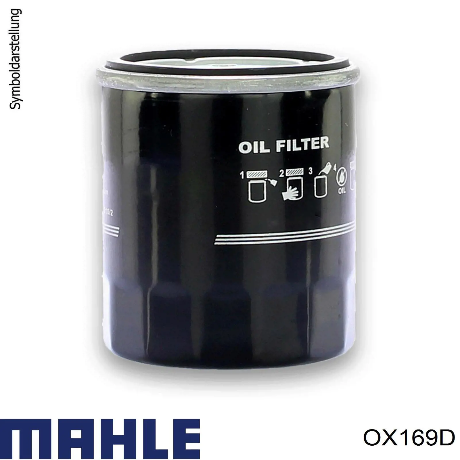 Фильтр масла Mahle Original OX169D