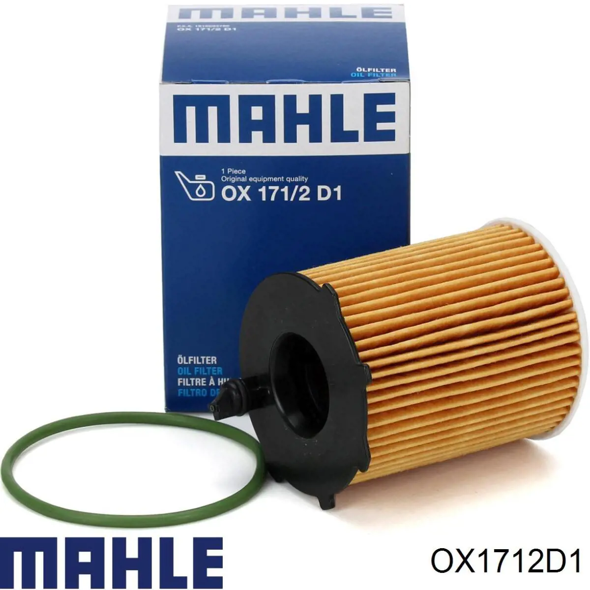 OX1712D1 Mahle Original filtro de óleo