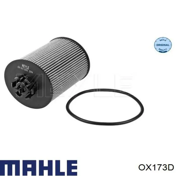 Filtro de aceite OX173D Mahle Original