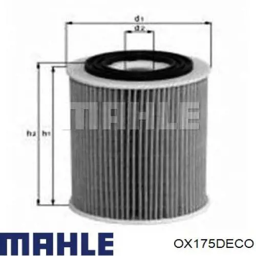 OX175DECO Mahle Original Масляный фильтр двигателя