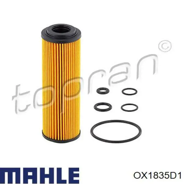 Масляный фильтр OX1835D1 Mahle Original