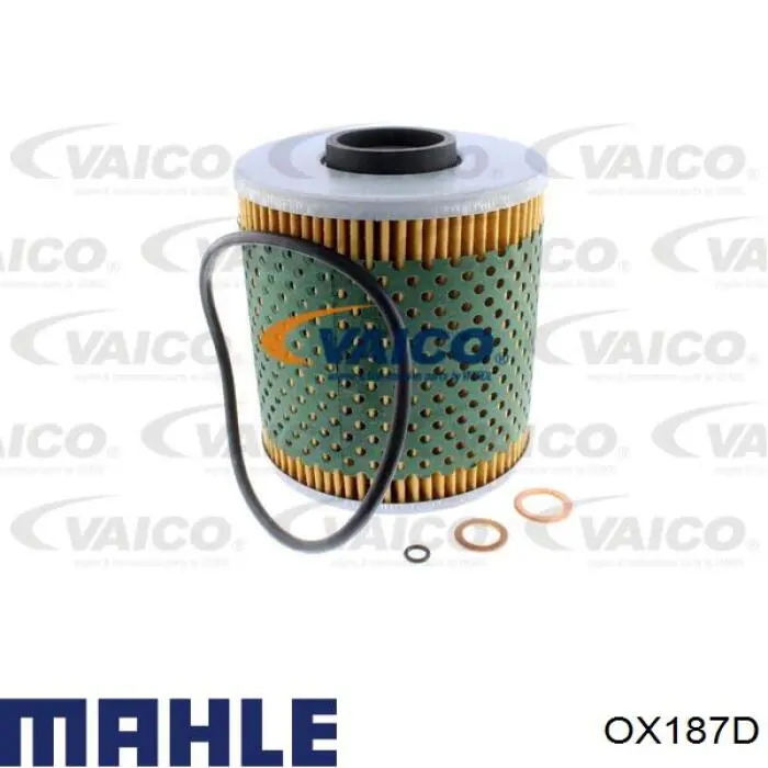 Масляный фильтр OX187D Mahle Original