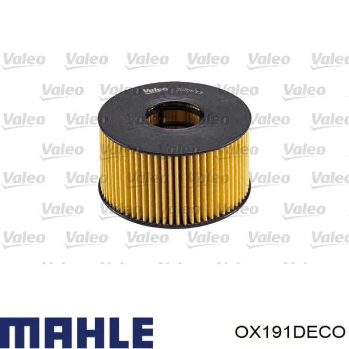 OX191DECO Mahle Original масляный фильтр
