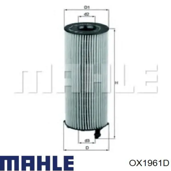 Масляный фильтр OX1961D Mahle Original