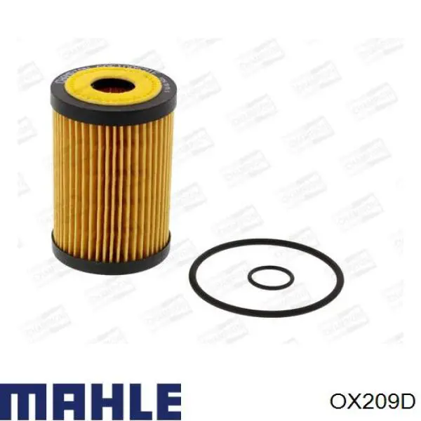 Масляный фильтр OX209D Mahle Original