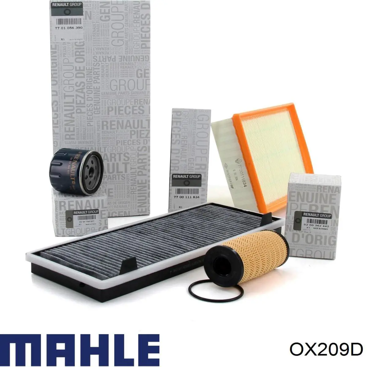 Масляный фильтр OX209D Mahle Original