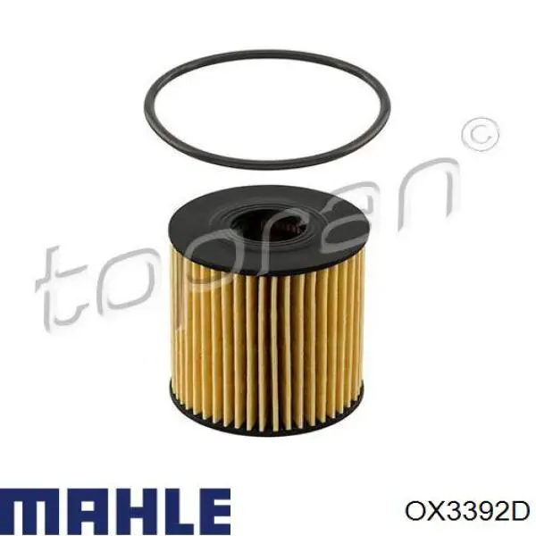 Filtro de aceite OX3392D Mahle Original