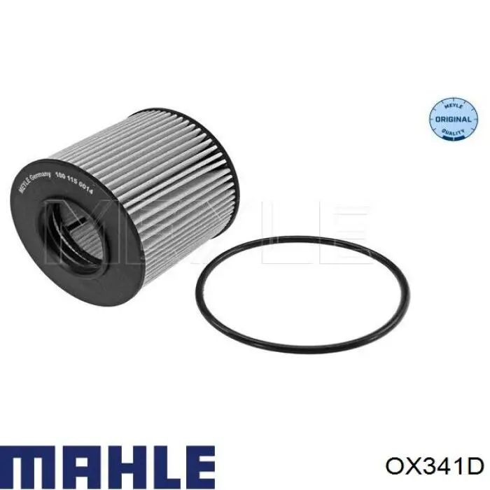 Фильтр очистки масла центробежный Mahle Original OX341D цена, от 10.21 USD