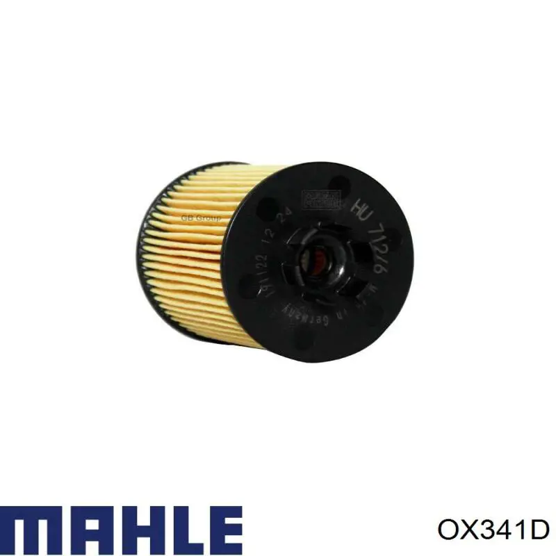 OX341D Mahle Original масляный фильтр