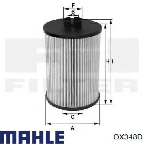 Купить OX348D Mahle Original Фильтр центробежный очистки масла