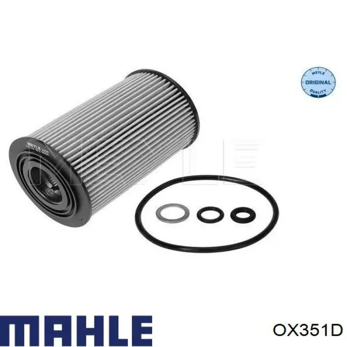 Масляный фильтр OX351D Mahle Original