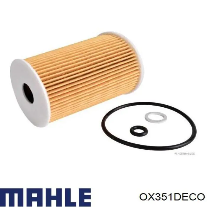 OX351DECO Mahle Original масляный фильтр