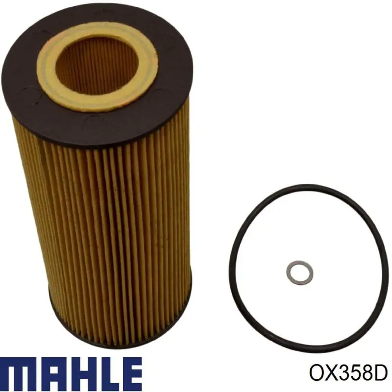Filtro de aceite OX358D Mahle Original