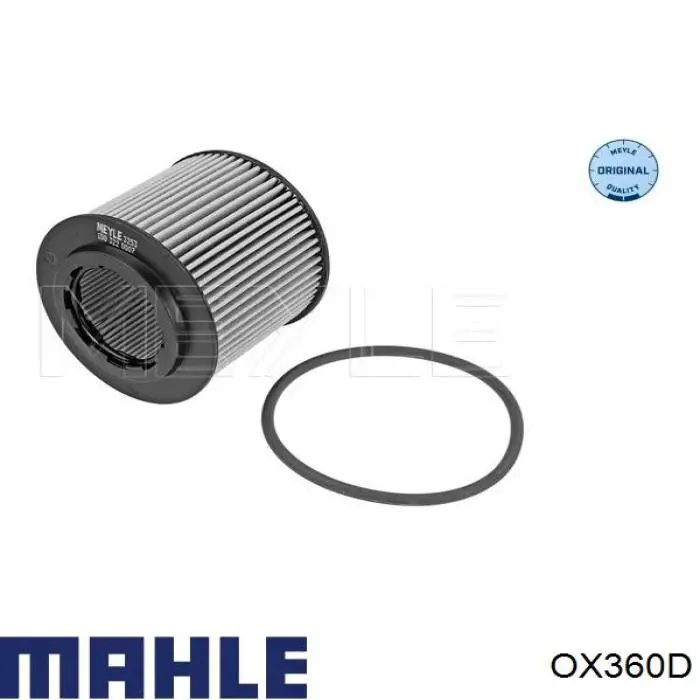 OX360D Mahle Original масляный фильтр