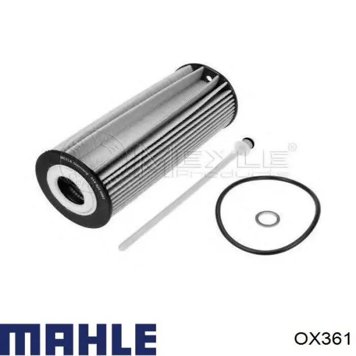 OX361 Mahle Original Масляный фильтр двигателя