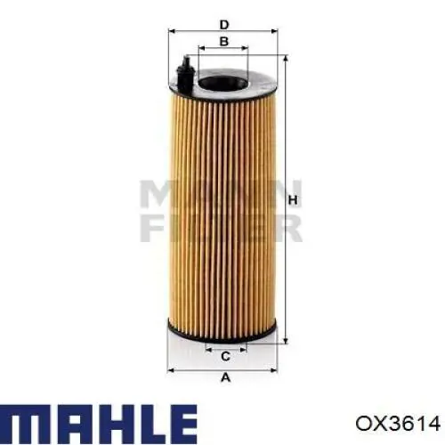 OX3614 Mahle Original фильтр акпп