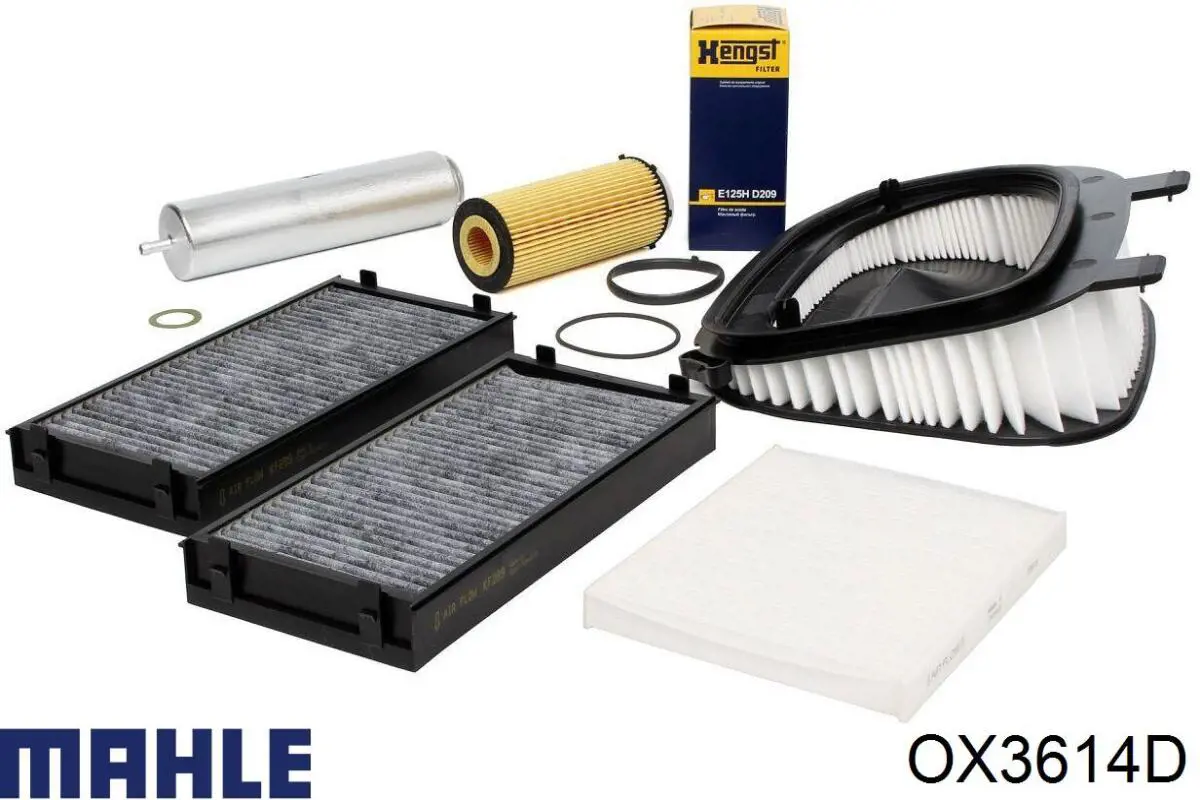OX3614D Mahle Original Масляный фильтр двигателя