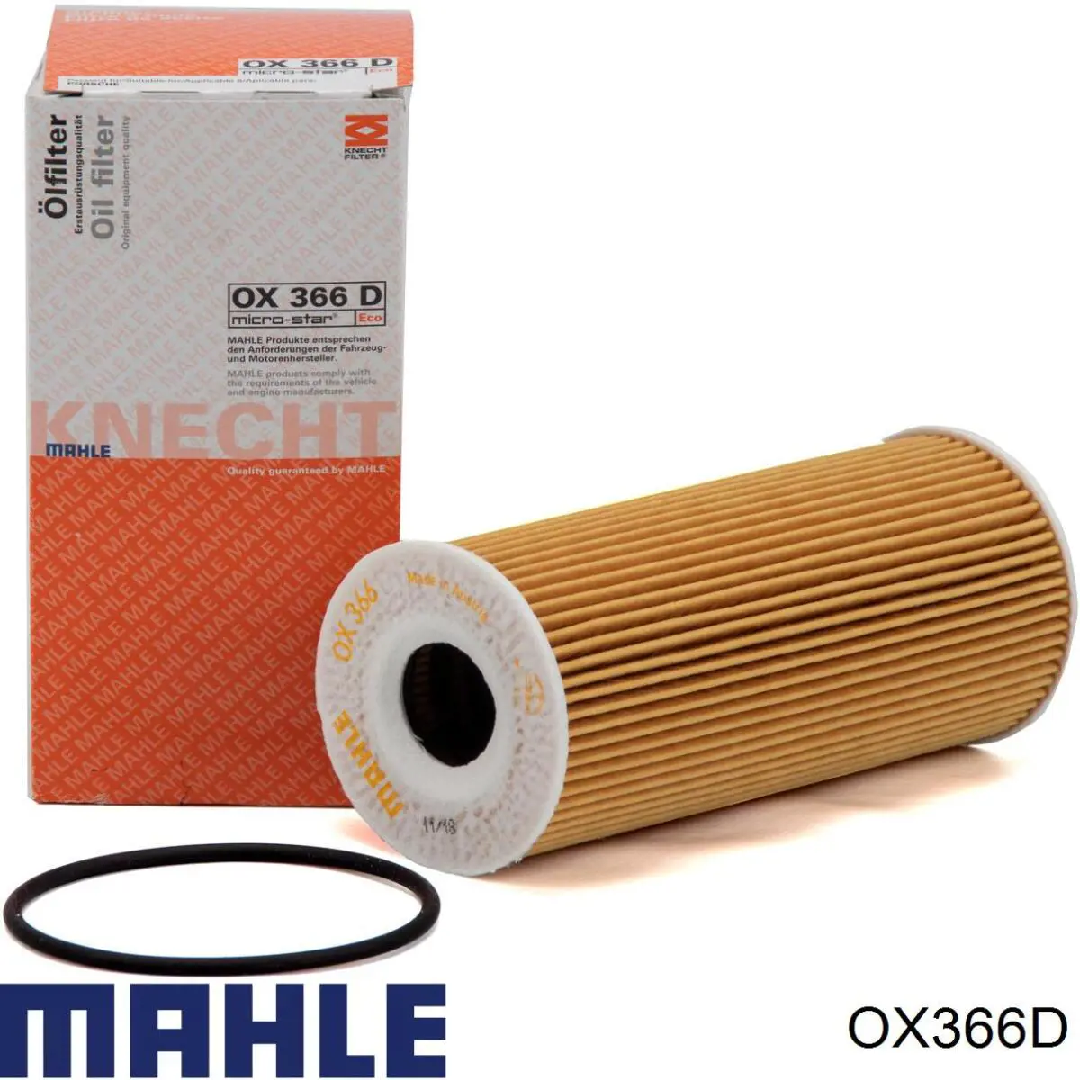 Масляный фильтр OX366D Mahle Original